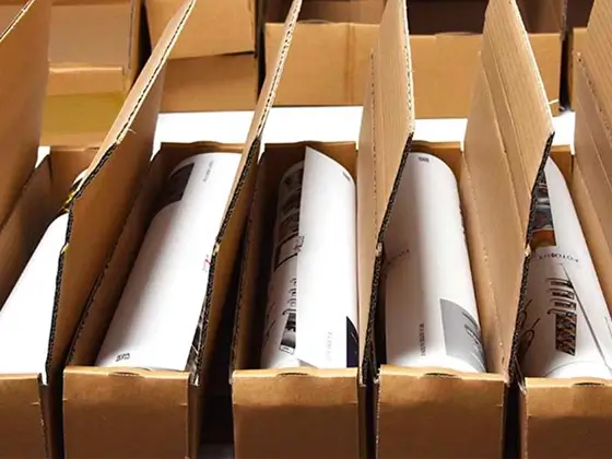 Sichere Verpackung fuer Foto-Aufkleber von Nikkel-art.de