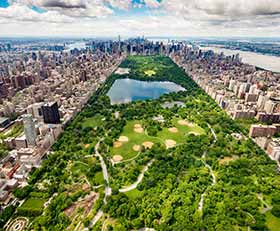 Bilder mit Rahmen Central Park