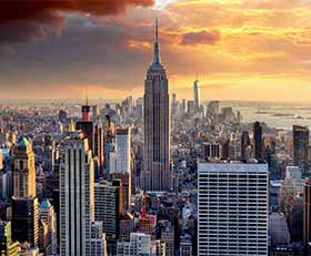 Bilder mit Rahmen Empire State Building