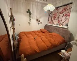 Rollo Vintage Boho Hintergrund im Japandi Stil
